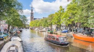 Take a canal cruise in Amsterdam